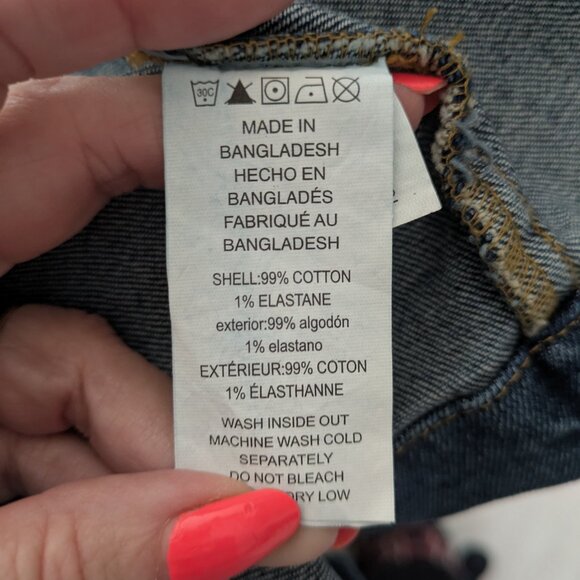 Michael Kors denim coat XL New - Picture 4 of 5